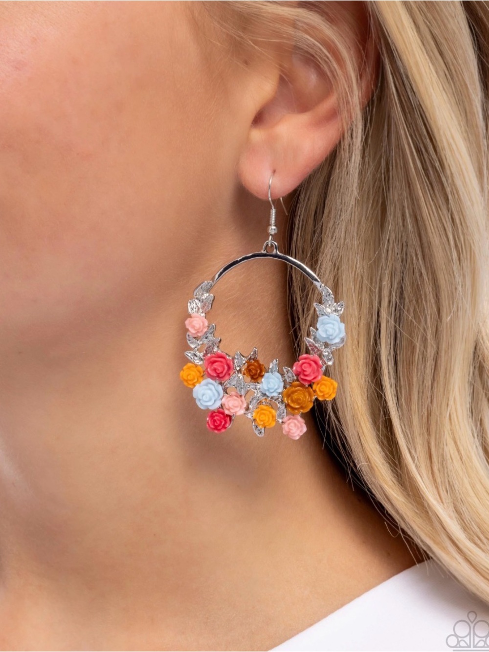 Exceptional Ease - multi - Paparazzi earrings